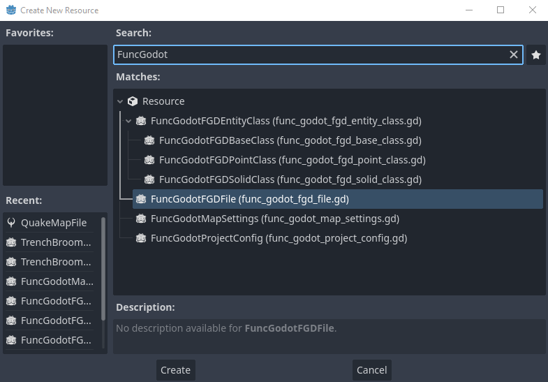 FuncGodot FGD Resource List.