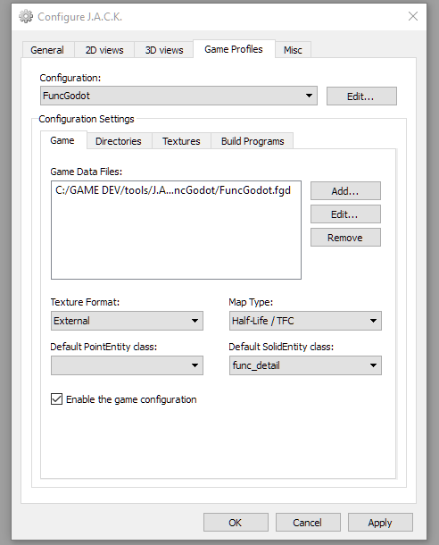 J.A.C.K. Config 3